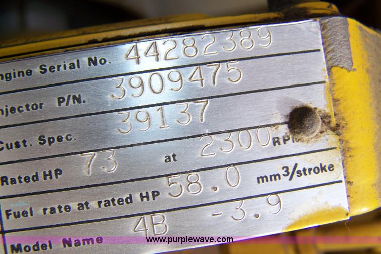 image for item 7365 1988 Bomag BW12R rubber tire roller