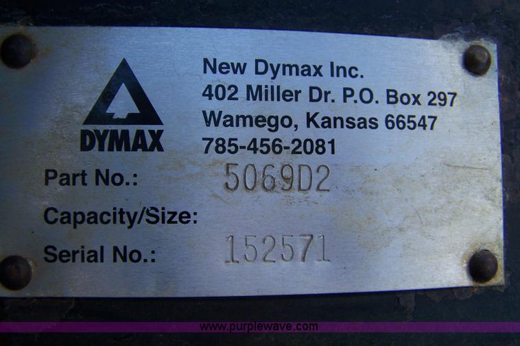 image for item 7374 2010 Dymax 38" fixed boom tree saw