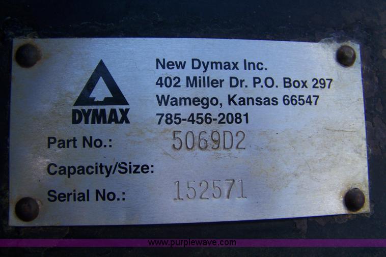image for item 7374 2010 Dymax 38" fixed boom tree saw