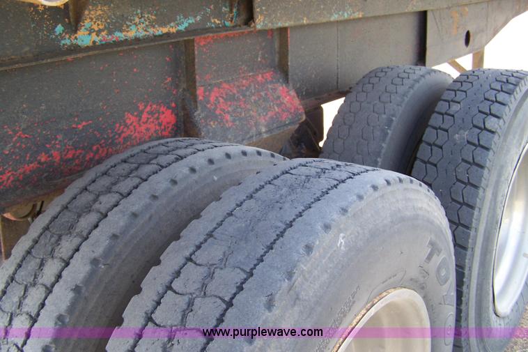 image for item 7376 1956 TIM 20' end dump trailer