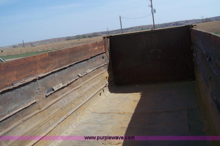 image for item 7376 1956 TIM 20' end dump trailer