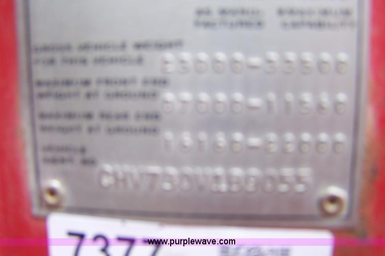 image for item 7377 1973 Chevrolet 70 winch truck