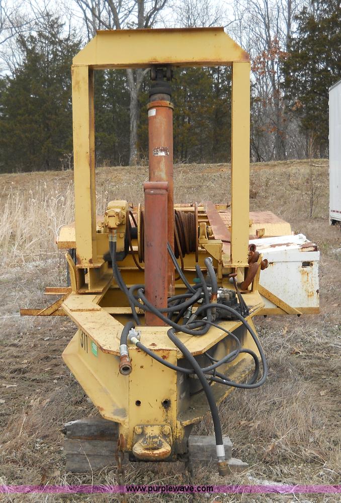 image for item 7843 1993 Homemade milling head transport trailer