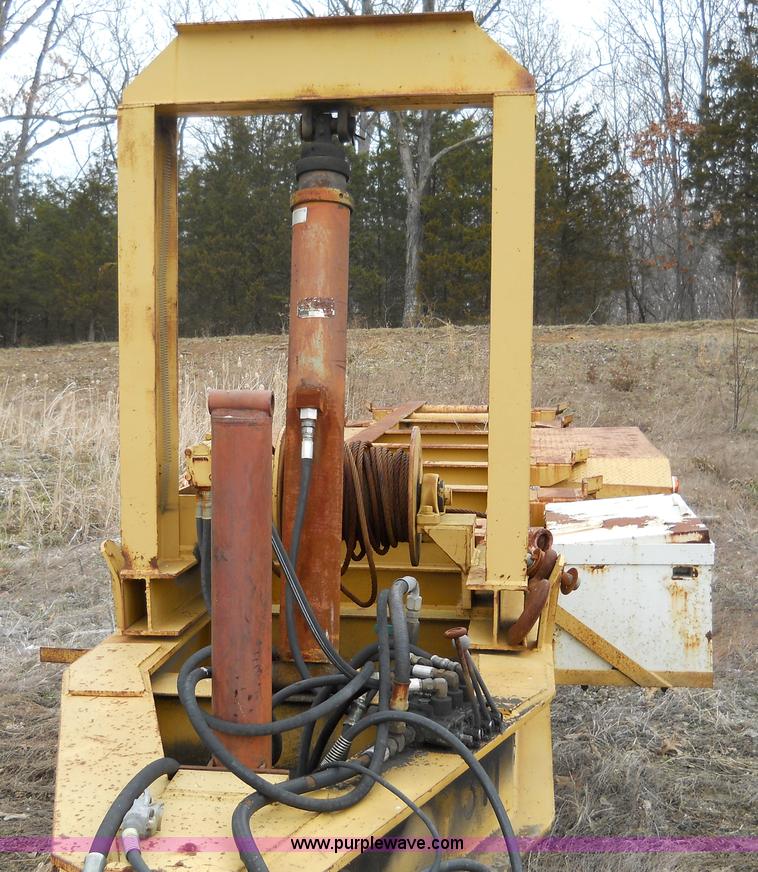 image for item 7843 1993 Homemade milling head transport trailer