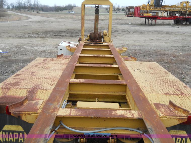 image for item 7843 1993 Homemade milling head transport trailer