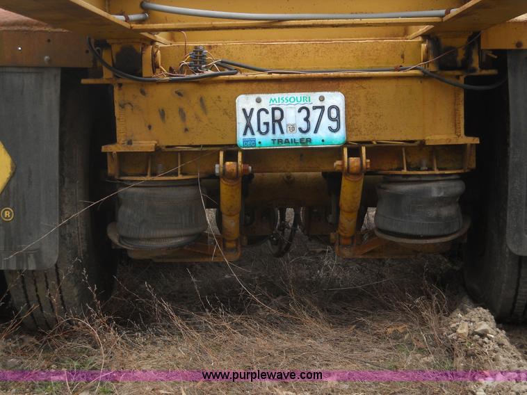 image for item 7843 1993 Homemade milling head transport trailer