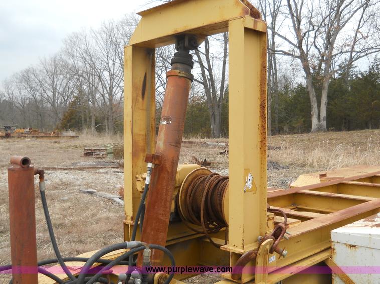 image for item 7843 1993 Homemade milling head transport trailer