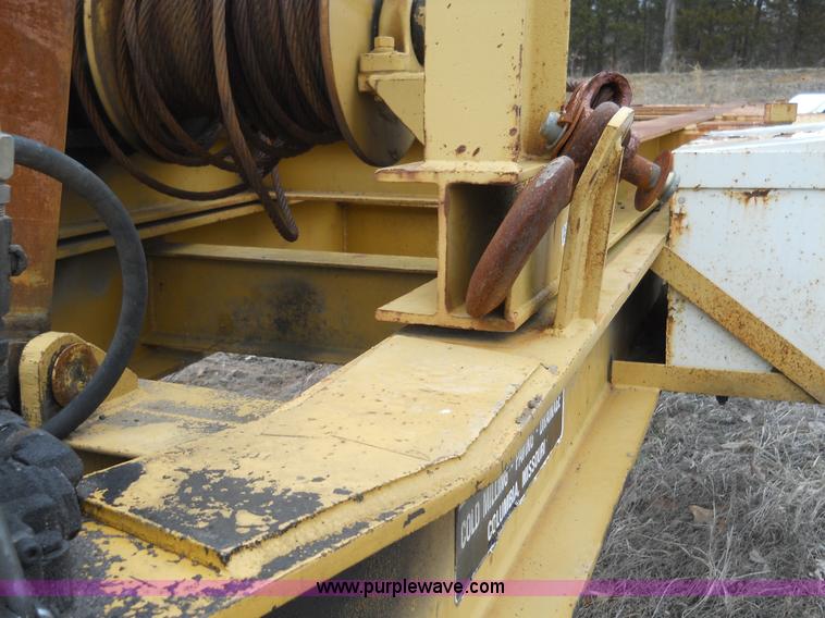 image for item 7843 1993 Homemade milling head transport trailer