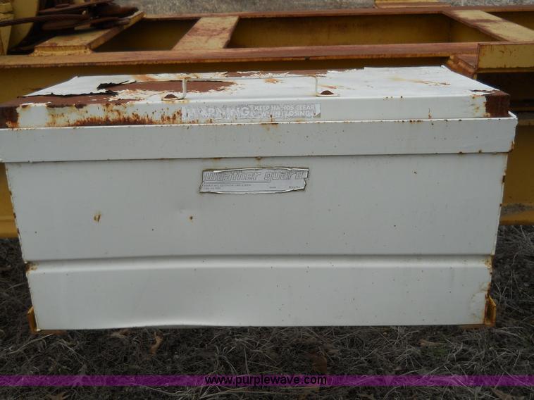 image for item 7843 1993 Homemade milling head transport trailer