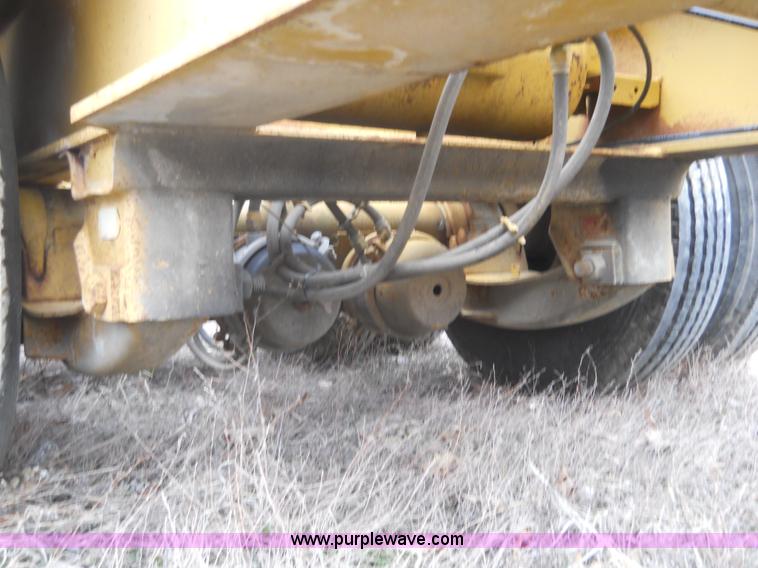 image for item 7843 1993 Homemade milling head transport trailer