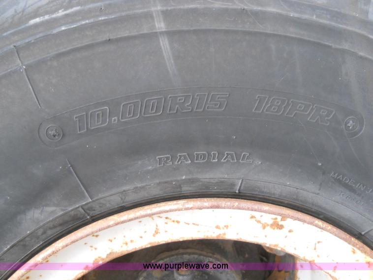 image for item 7843 1993 Homemade milling head transport trailer