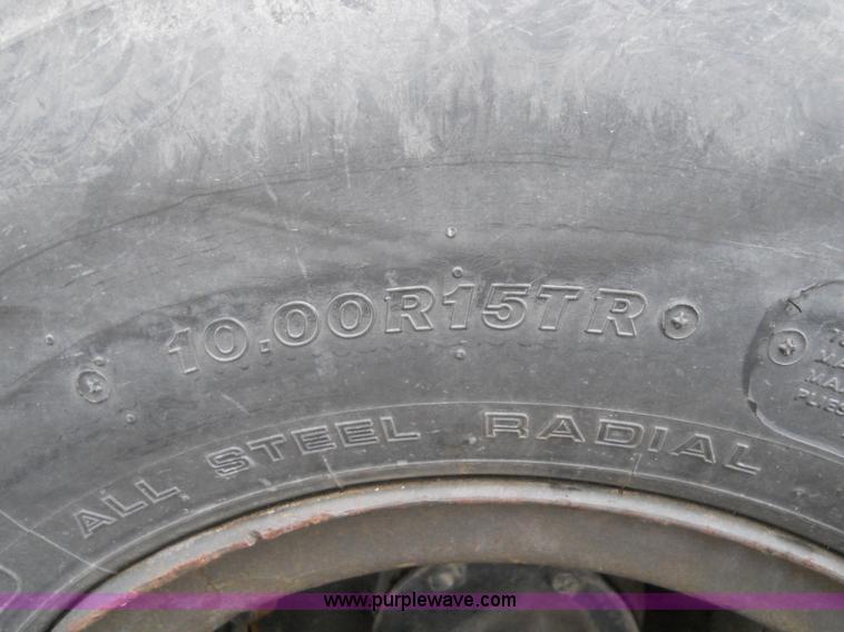 image for item 7843 1993 Homemade milling head transport trailer