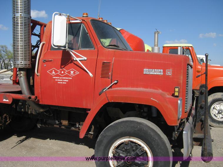 image for item 8111 1979 GMC Brigadier winch truck