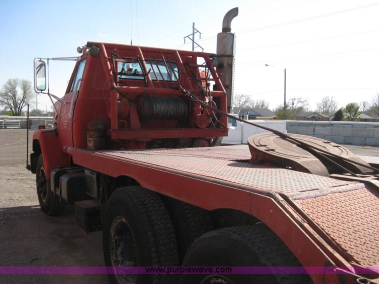 image for item 8111 1979 GMC Brigadier winch truck