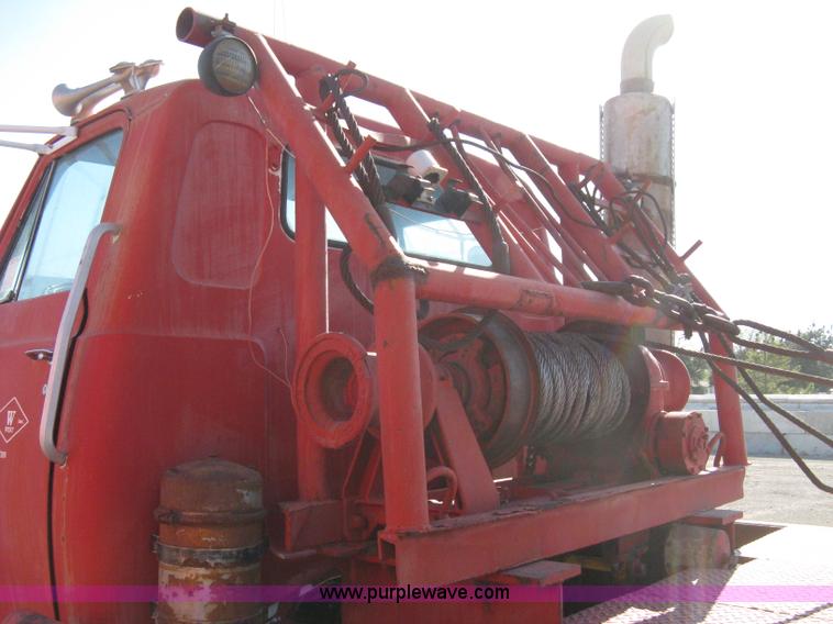 image for item 8111 1979 GMC Brigadier winch truck