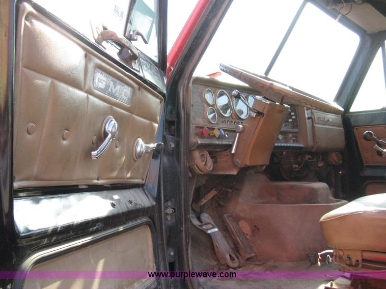 image for item 8111 1979 GMC Brigadier winch truck