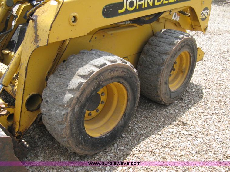image for item 8136 John Deere 250 skid loader