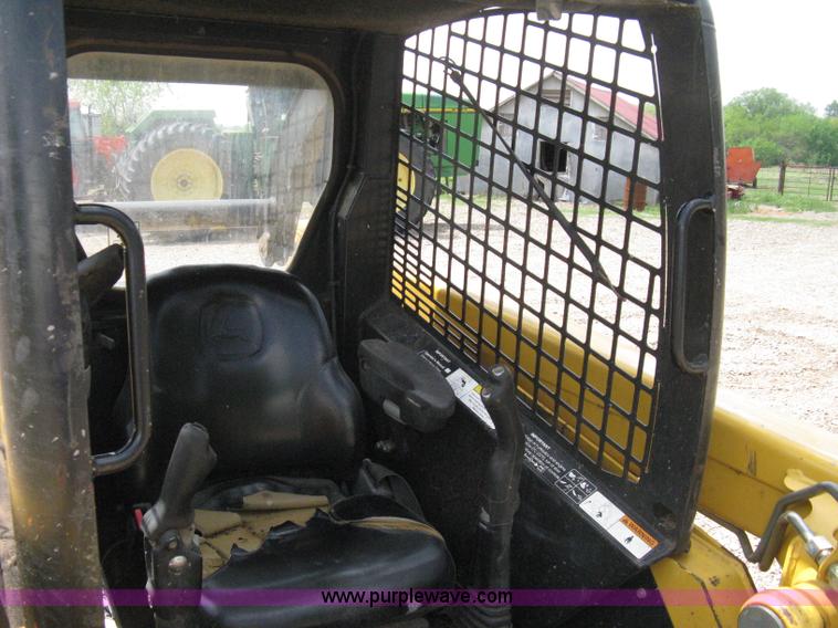 image for item 8136 John Deere 250 skid loader