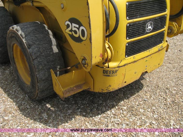 image for item 8136 John Deere 250 skid loader