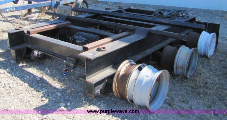 image for item 8631 Shop built heavy duty dolly