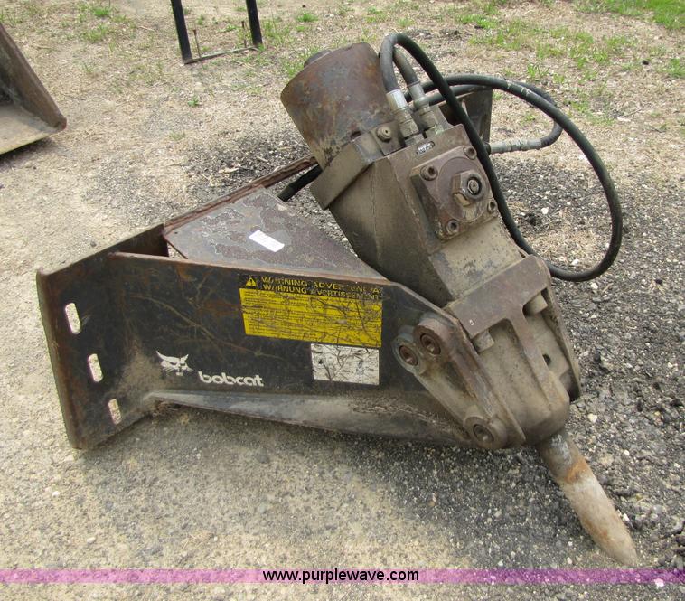 image for item 8672 Bobcat 2500 skid steer hydro-hammer