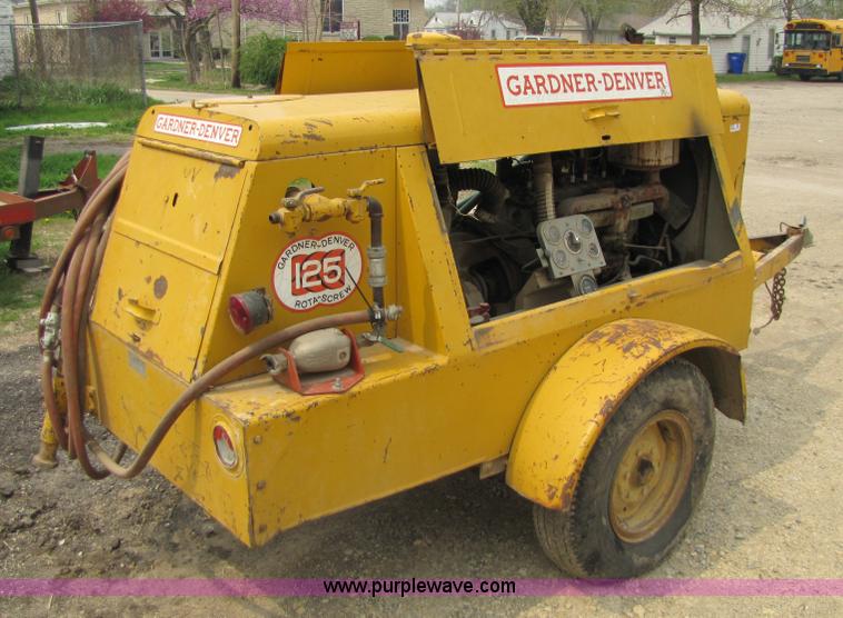 image for item 8675 Gardner Denver 125 Rota-screw air compressor