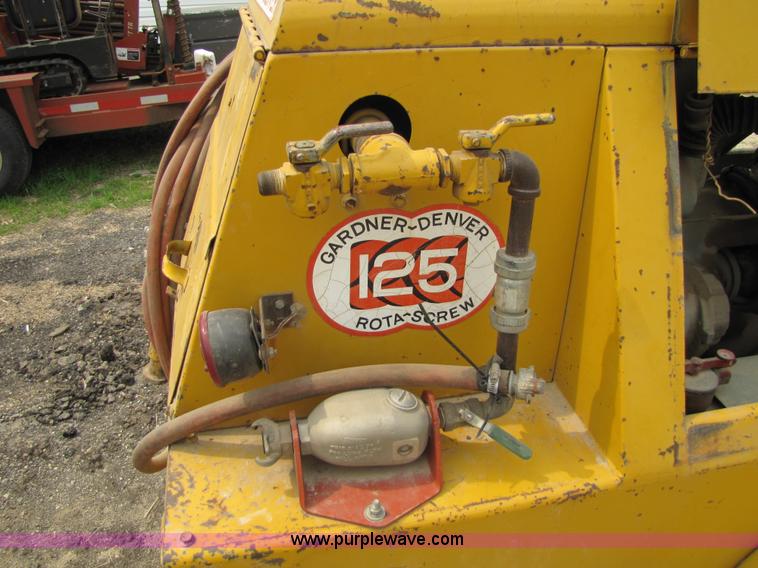 image for item 8675 Gardner Denver 125 Rota-screw air compressor