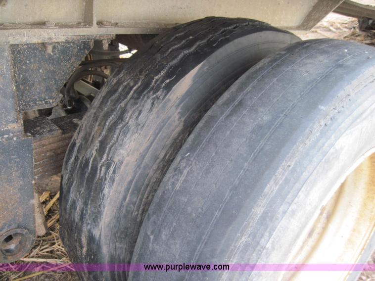 image for item 1950 1979 CMC 30' aluminum end dump trailer