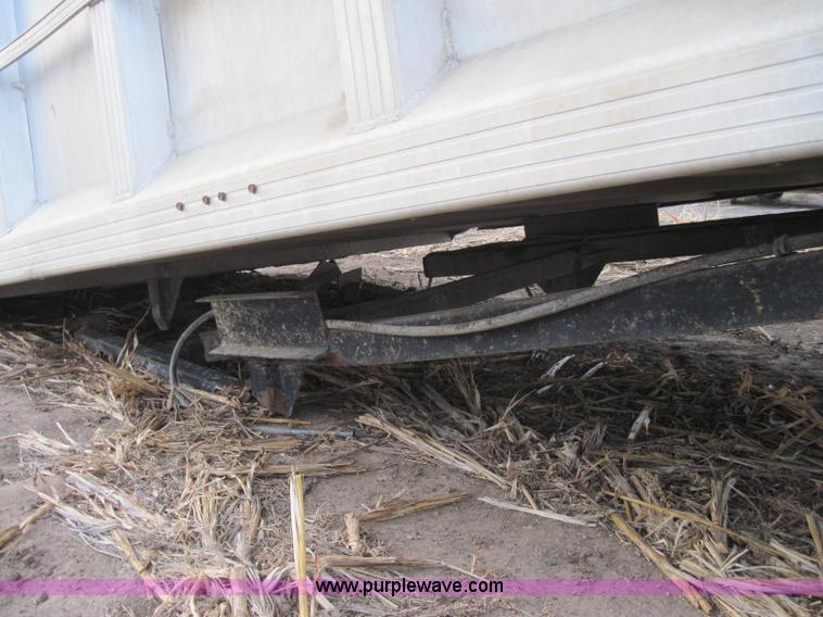 image for item 1950 1979 CMC 30' aluminum end dump trailer