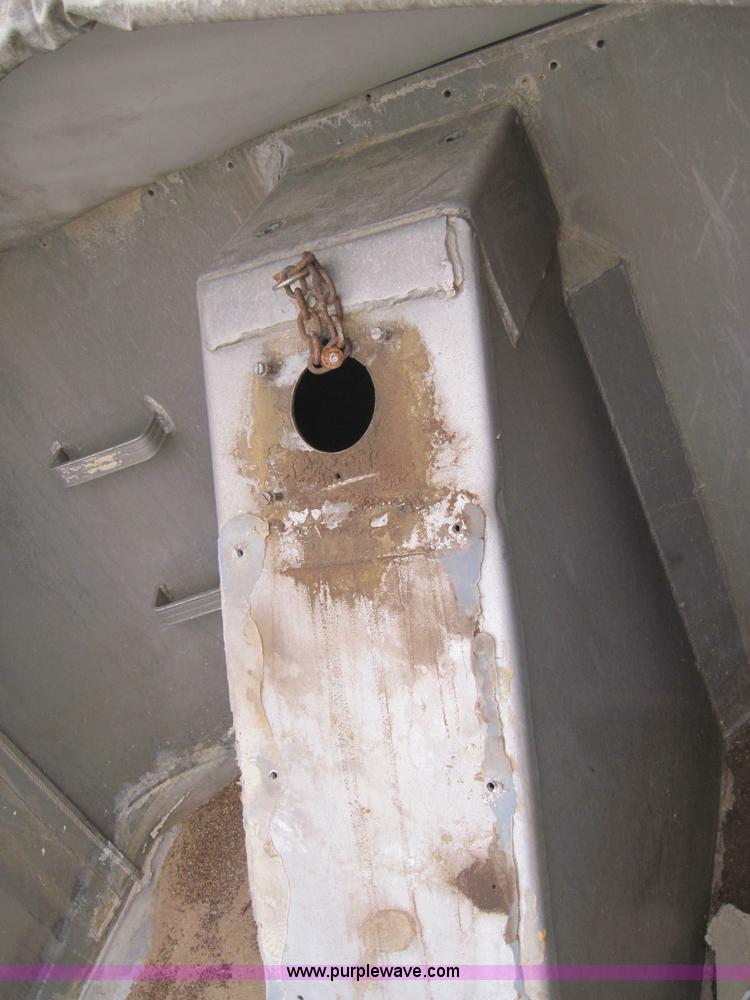 image for item 1950 1979 CMC 30' aluminum end dump trailer