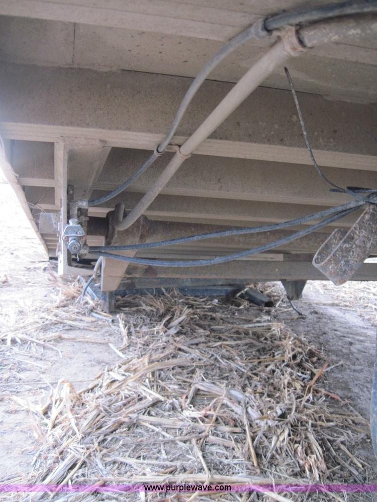 image for item 1950 1979 CMC 30' aluminum end dump trailer