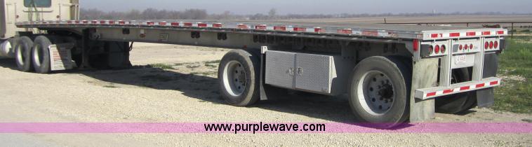 image for item 3844 1997 Fast 48' flatbed semi trailer