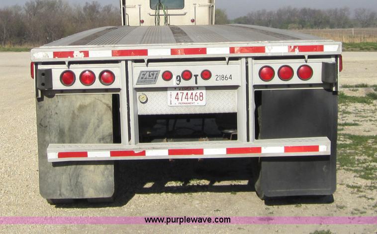 image for item 3844 1997 Fast 48' flatbed semi trailer