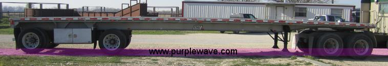 image for item 3844 1997 Fast 48' flatbed semi trailer
