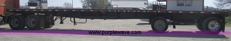 image for item 3848 1993 Great Dane 48' steel flatbed trailer
