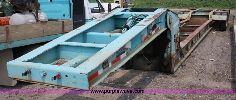 image for item 4723 1991 Load King lowboy trailer