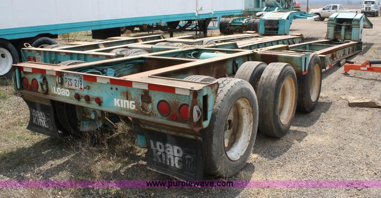 image for item 4723 1991 Load King lowboy trailer