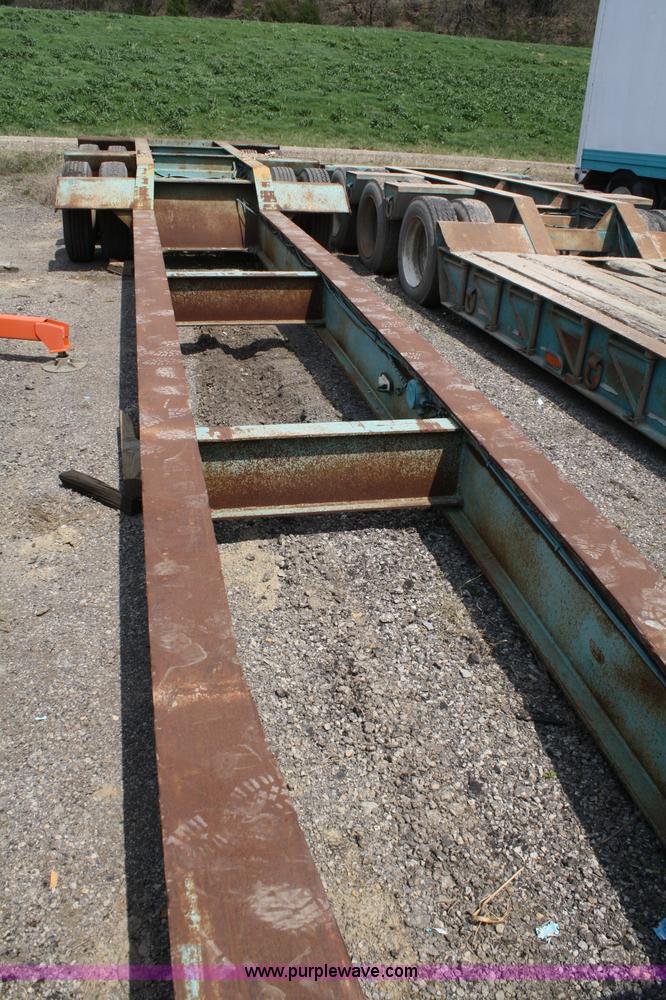 image for item 4723 1991 Load King lowboy trailer