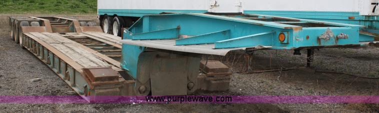 image for item 4724 1992 Trail King lowboy trailer