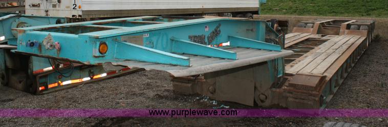 image for item 4724 1992 Trail King lowboy trailer