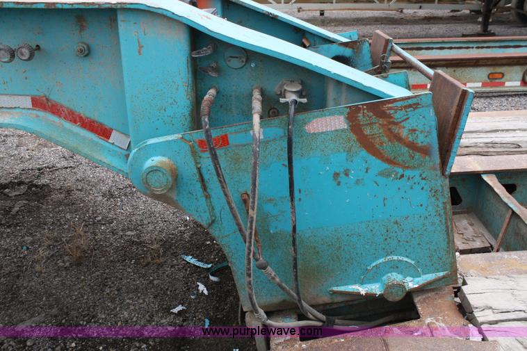 image for item 4724 1992 Trail King lowboy trailer