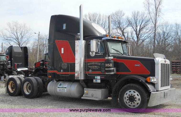 image for item 7845 1997 Peterbilt 378 semi truck