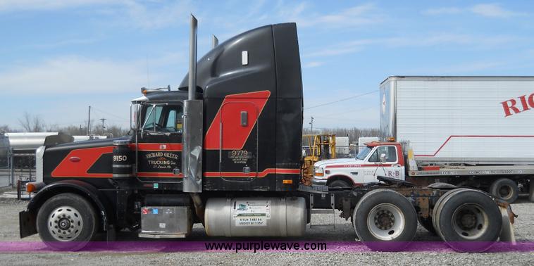 image for item 7845 1997 Peterbilt 378 semi truck