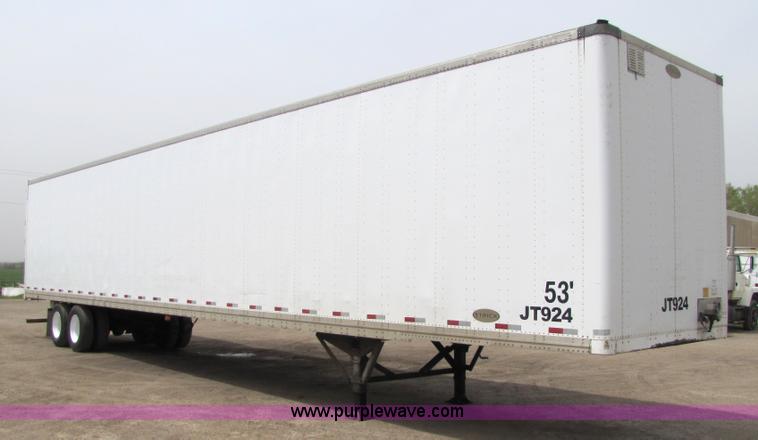 image for item 8547 2005 Strick 53' dry van semi trailer