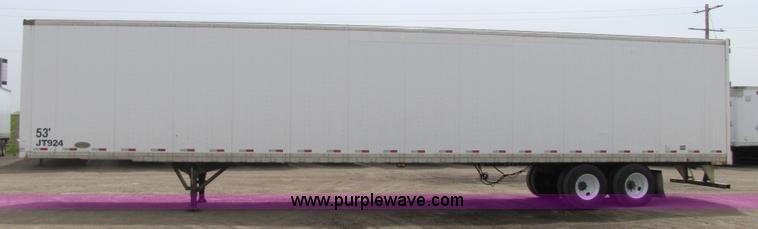 image for item 8547 2005 Strick 53' dry van semi trailer
