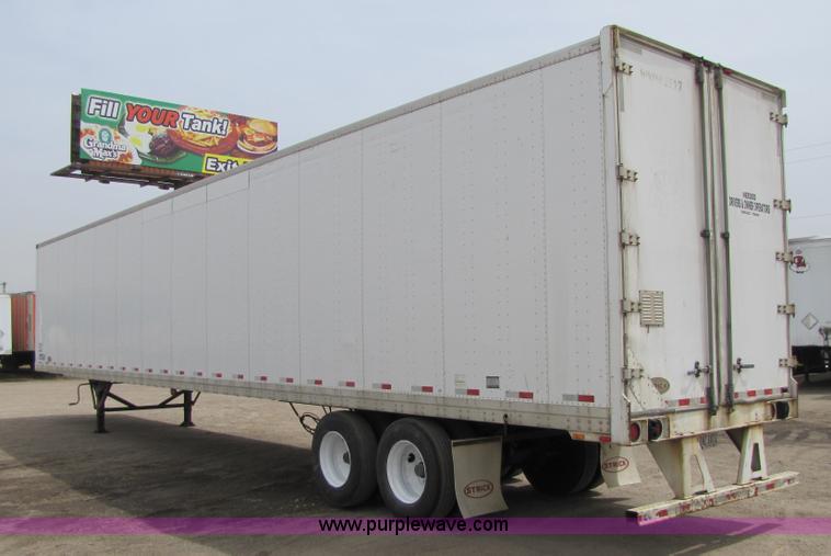 image for item 8547 2005 Strick 53' dry van semi trailer