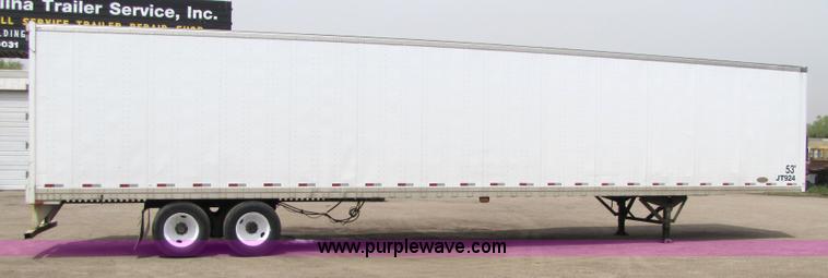 image for item 8547 2005 Strick 53' dry van semi trailer