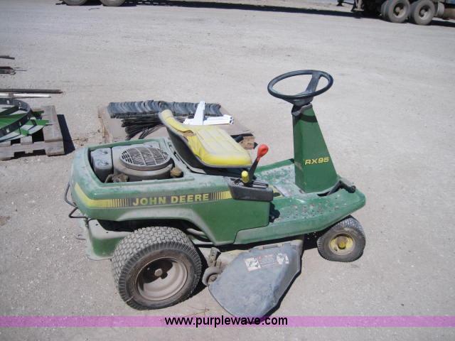 image for item 1956 John Deere RX95 riding lawn mower