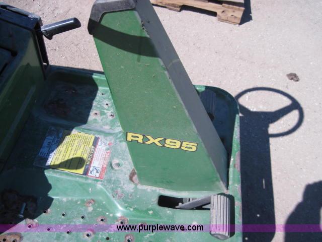 image for item 1956 John Deere RX95 riding lawn mower