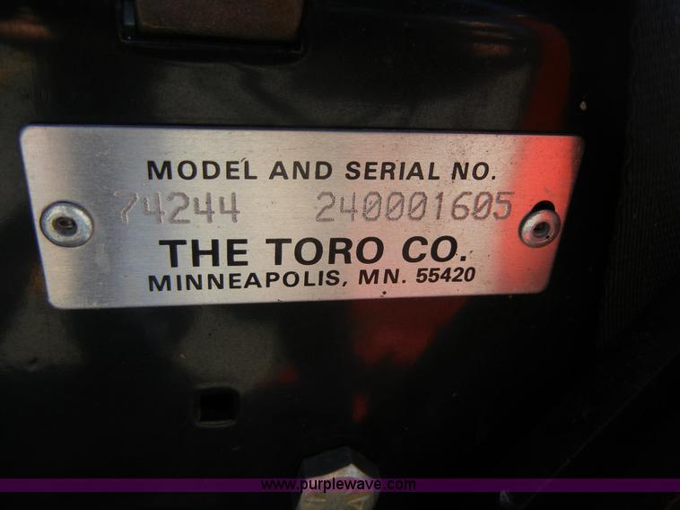 image for item 2045 Toro Z Master zero turn lawn mower